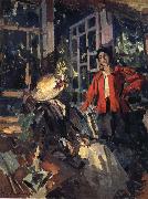 Konstantin Korovin Near the window china oil painting reproduction